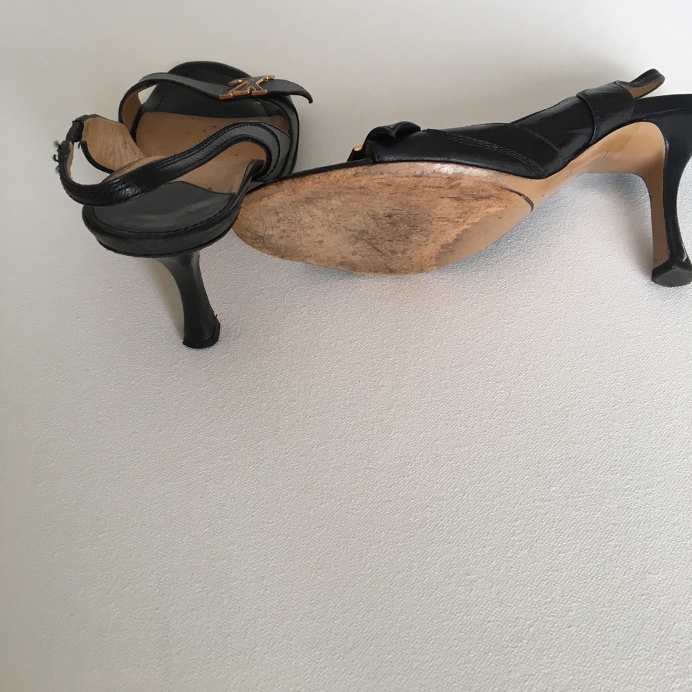 Louis Vuitton sling backs vintage - Picture 3 of 3