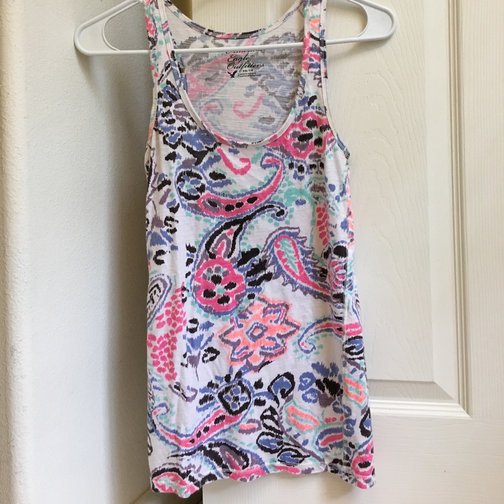 Multi colored tank top!
