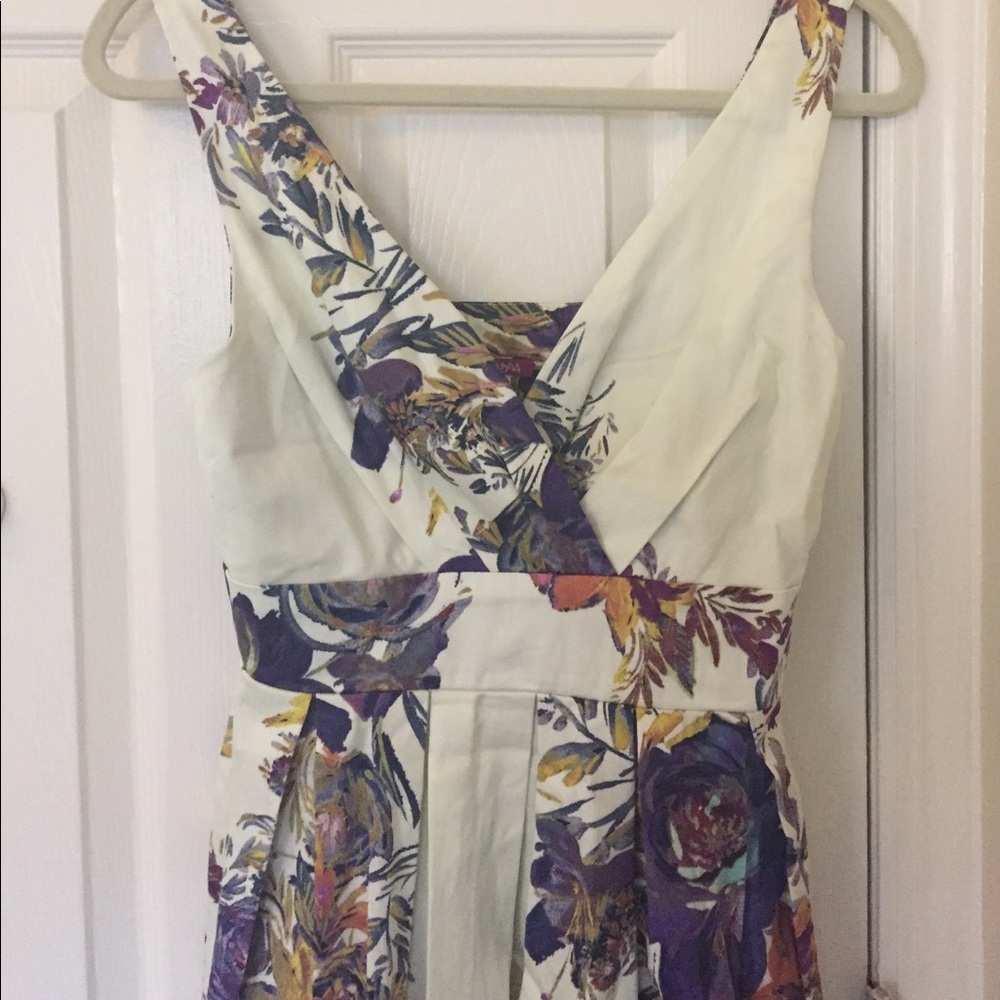 Ivory Floral ModCloth dress! Perfect for summer