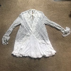 Free People lace tunic