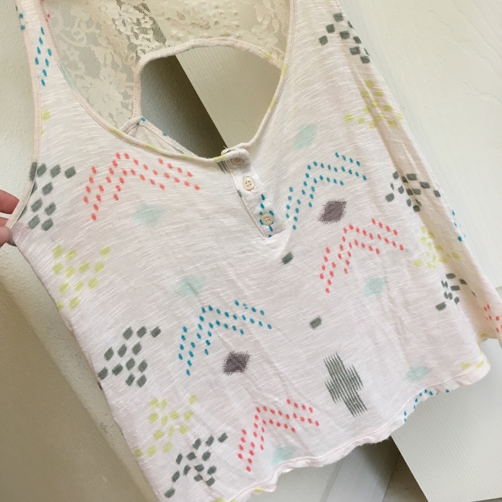 Multi colored crop top - Picture 2 of 5