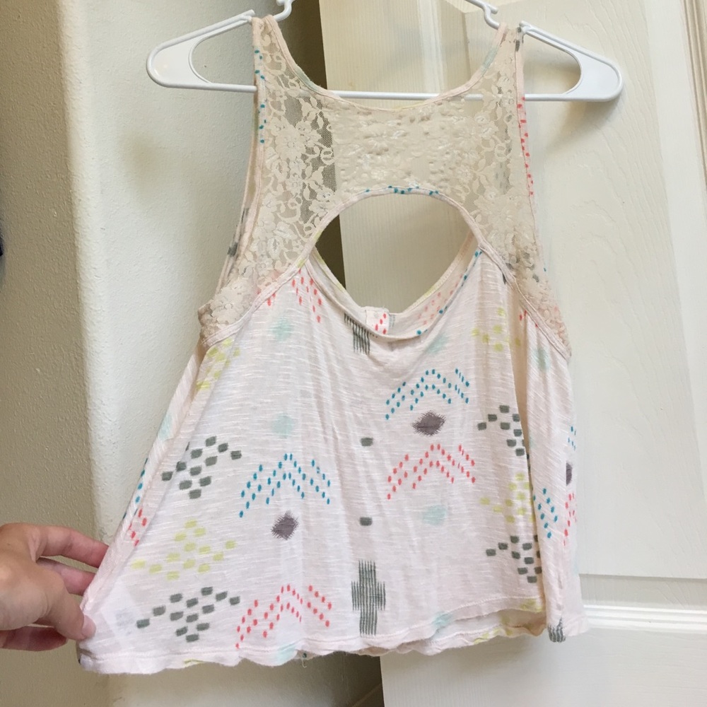 Multi colored crop top - Picture 3 of 5