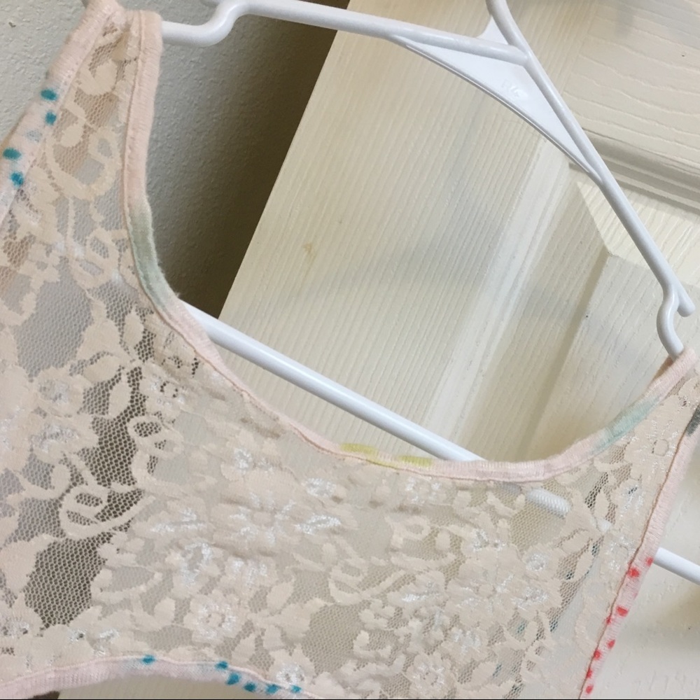 Multi colored crop top - Picture 4 of 5