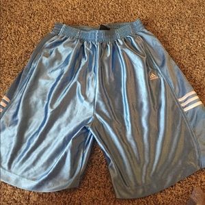 Mens light blue adidas shorts Clearance