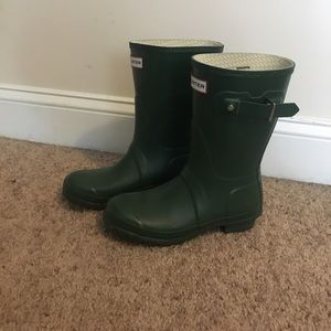 Hunter rain boots