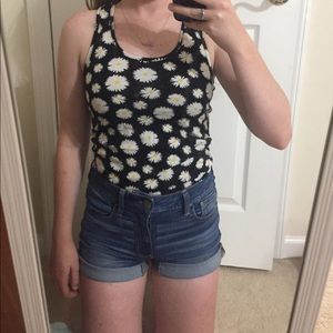 daisy racer back tank