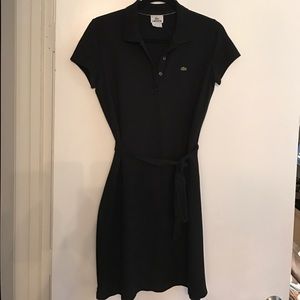 Lacoste black dress.