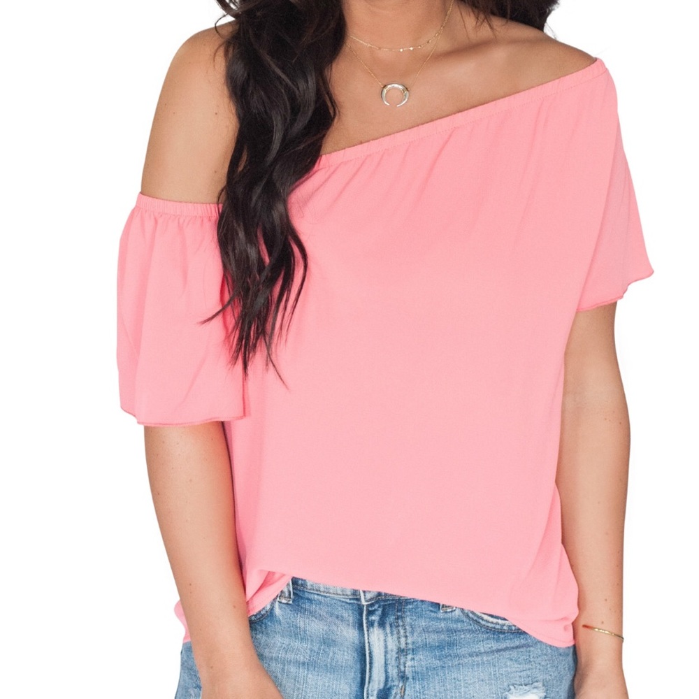 One-shoulder Top
