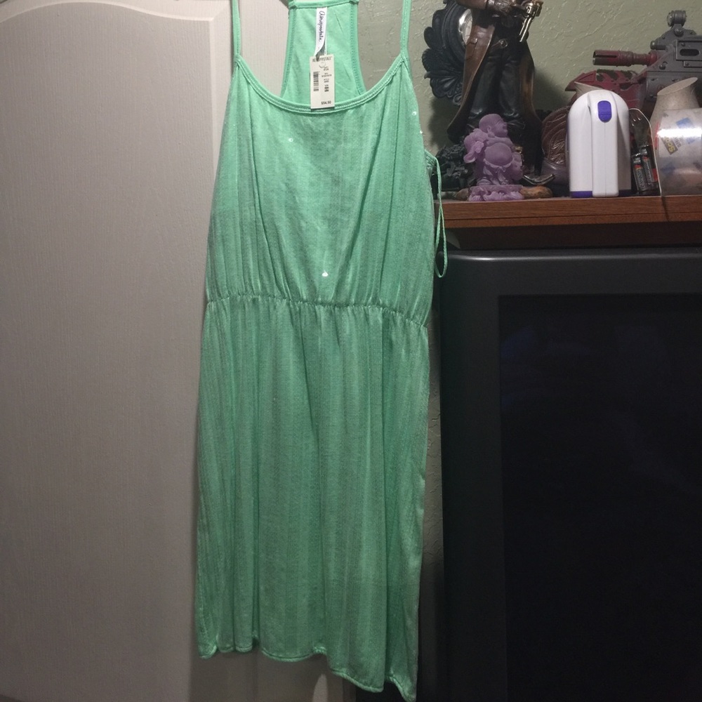 Aeropostale mint grew sequin dress