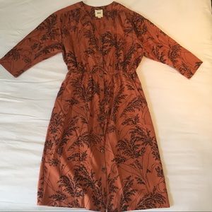 Whit Patterned Dress