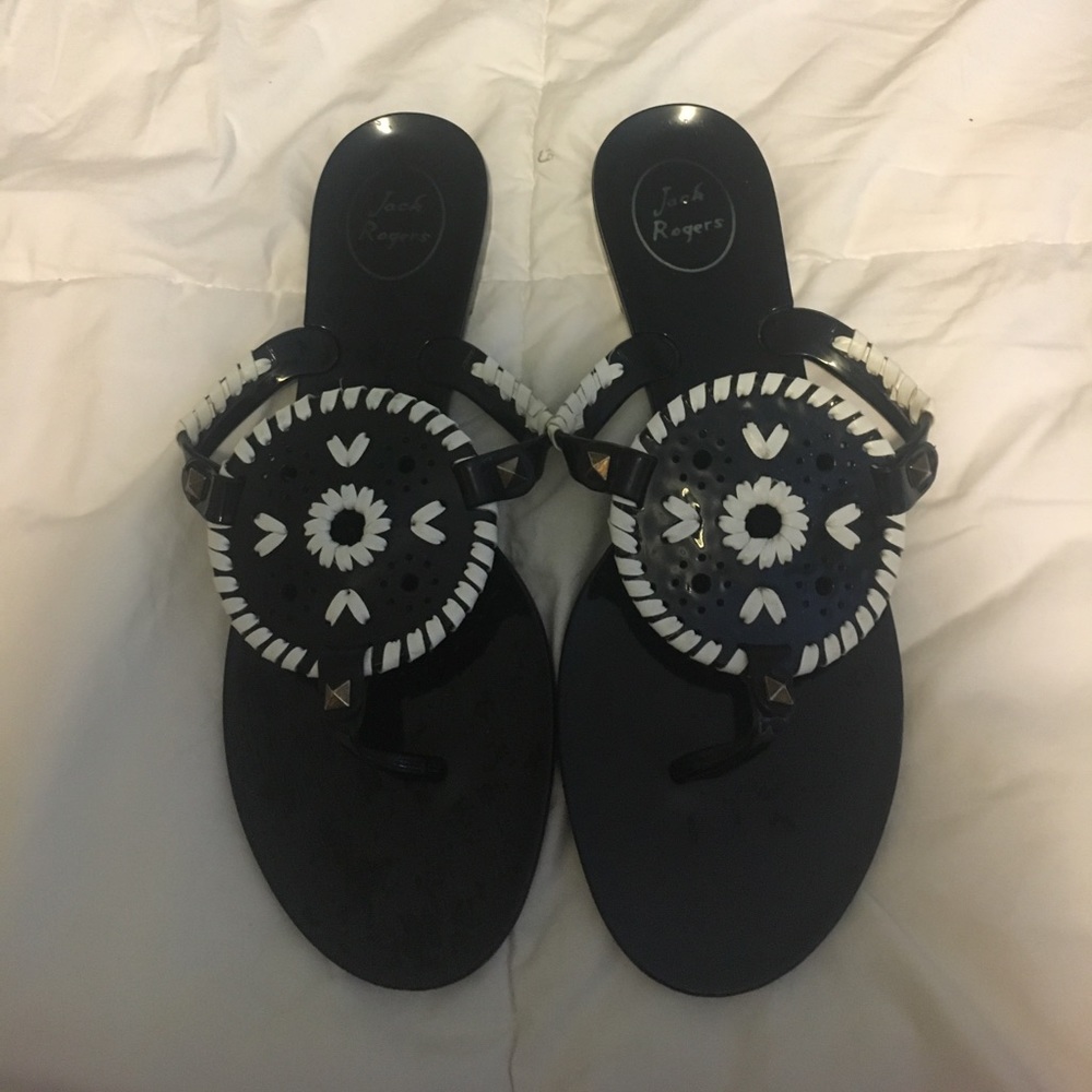 Jack Rogers jelly sandals