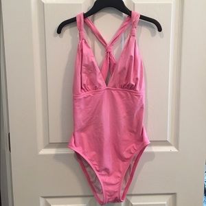 Anne Klein One Piece Size 10 Pink