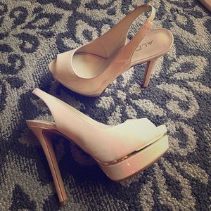 Nude Aldo heels