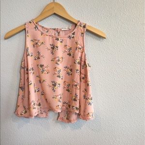 Floral tank top