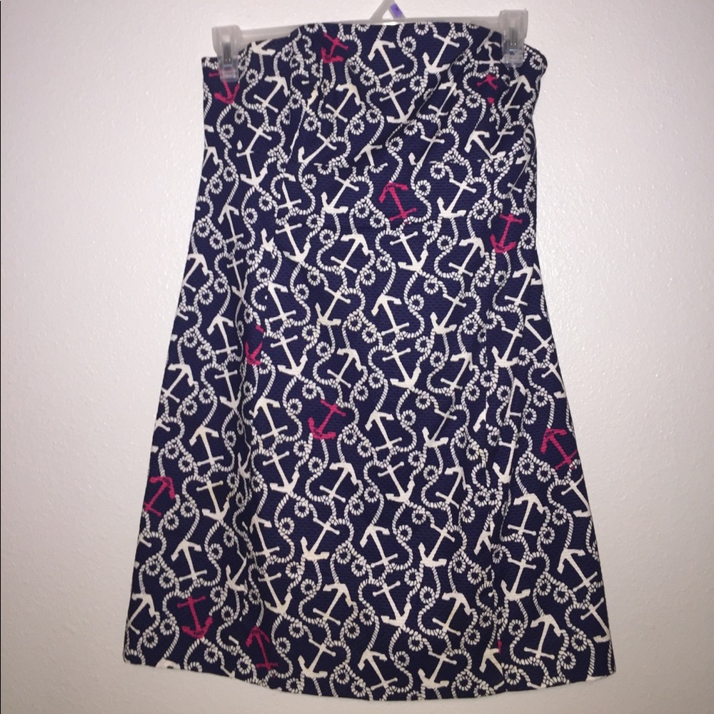 #LillyPulitzer Ahoy There Not Matey strapless dres