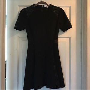 Elizabeth and James fit and flare dress in Black