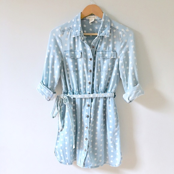 Anthropologie Dresses - Chambray Shirt Dress Anthropologie Dresses - Chambray Shirt Dress