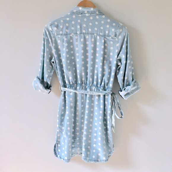 Anthropologie Dresses - Chambray Shirt Dress Anthropologie Dresses - Chambray Shirt Dress