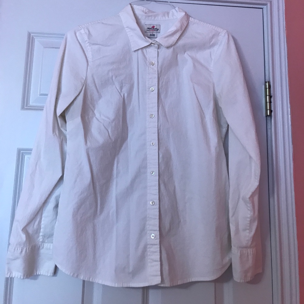 J.Crew white blouse
