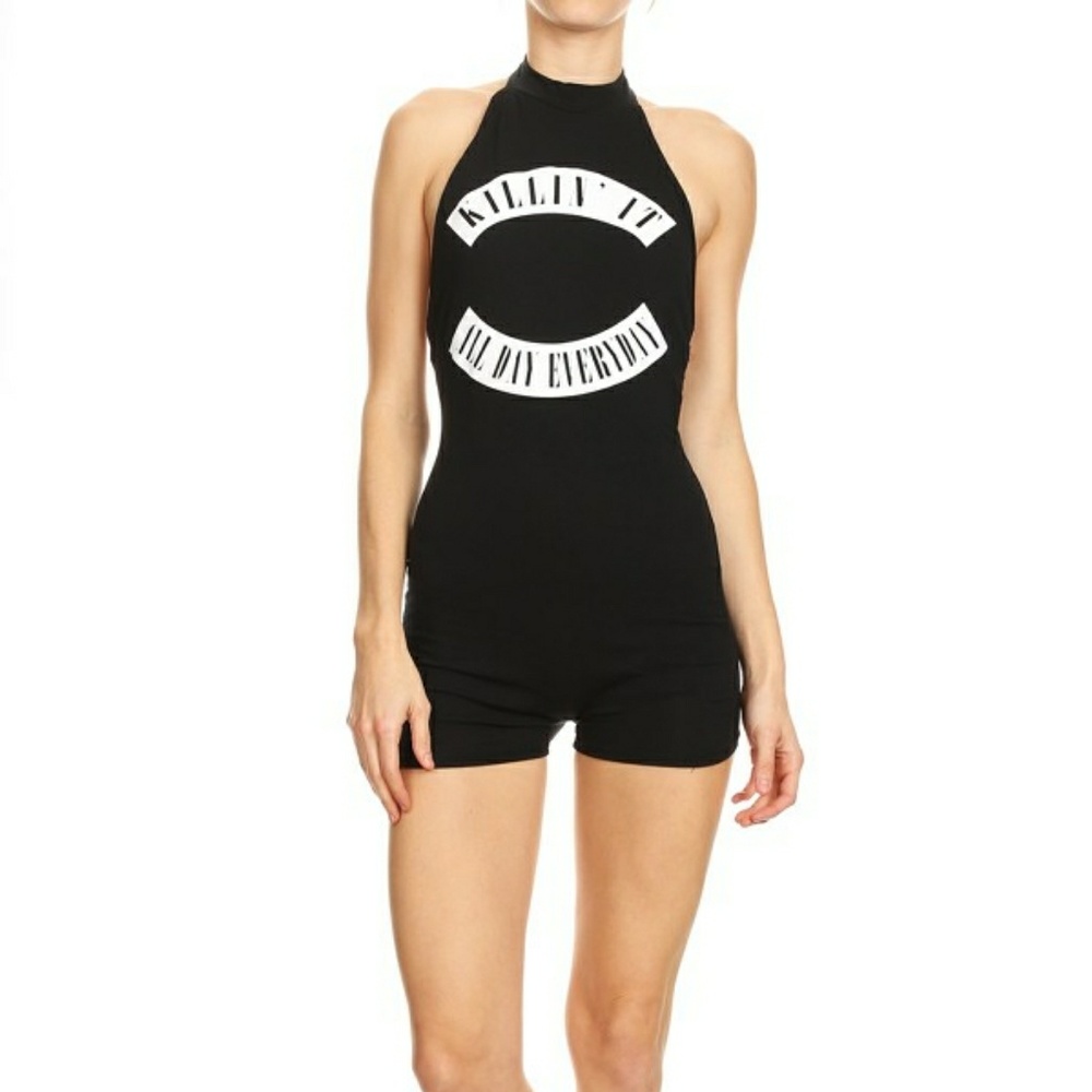 🆕 NWOT KILLING IT ALL DAY EVERYDAY ROMPER