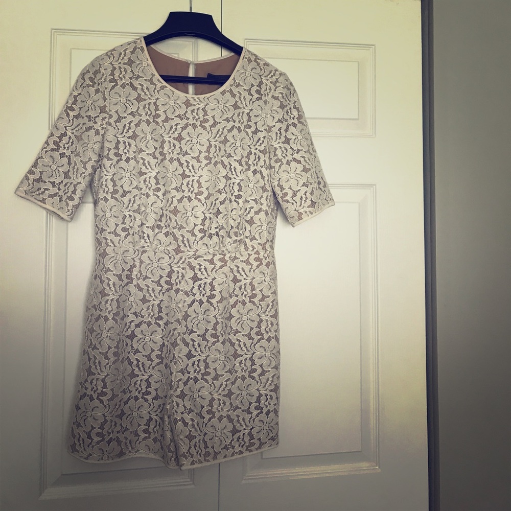BCBGMaxAzria Lace Romper