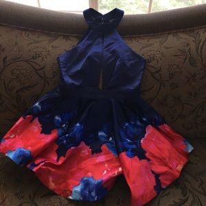 Halter top party dress