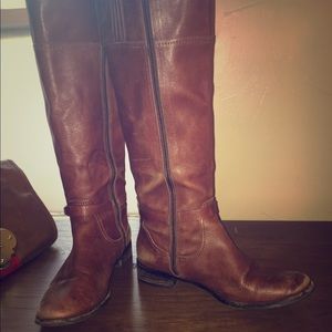 Antonio Melani Leather Riding Boots
