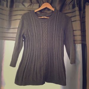 Croft & Barrow Medium Grey Sweater