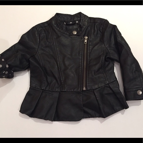 baby moto jacket