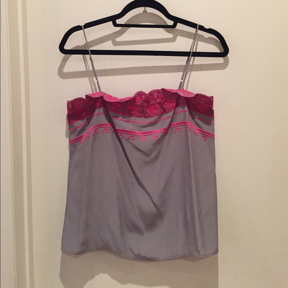 Twelfth Street By Cynthia Vincent Silk Tank