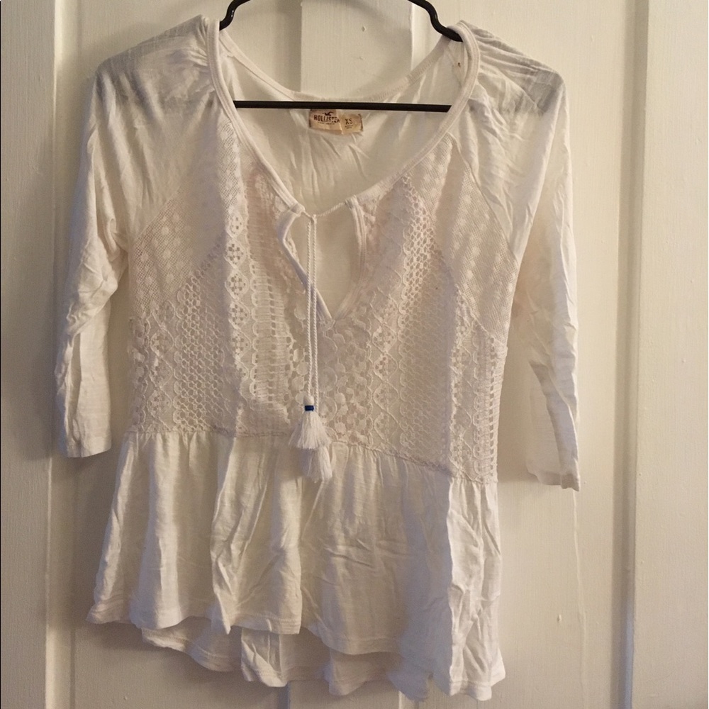 Hollister Babydoll 3/4 Sleeve