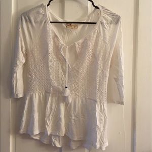 Hollister Babydoll 3/4 Sleeve