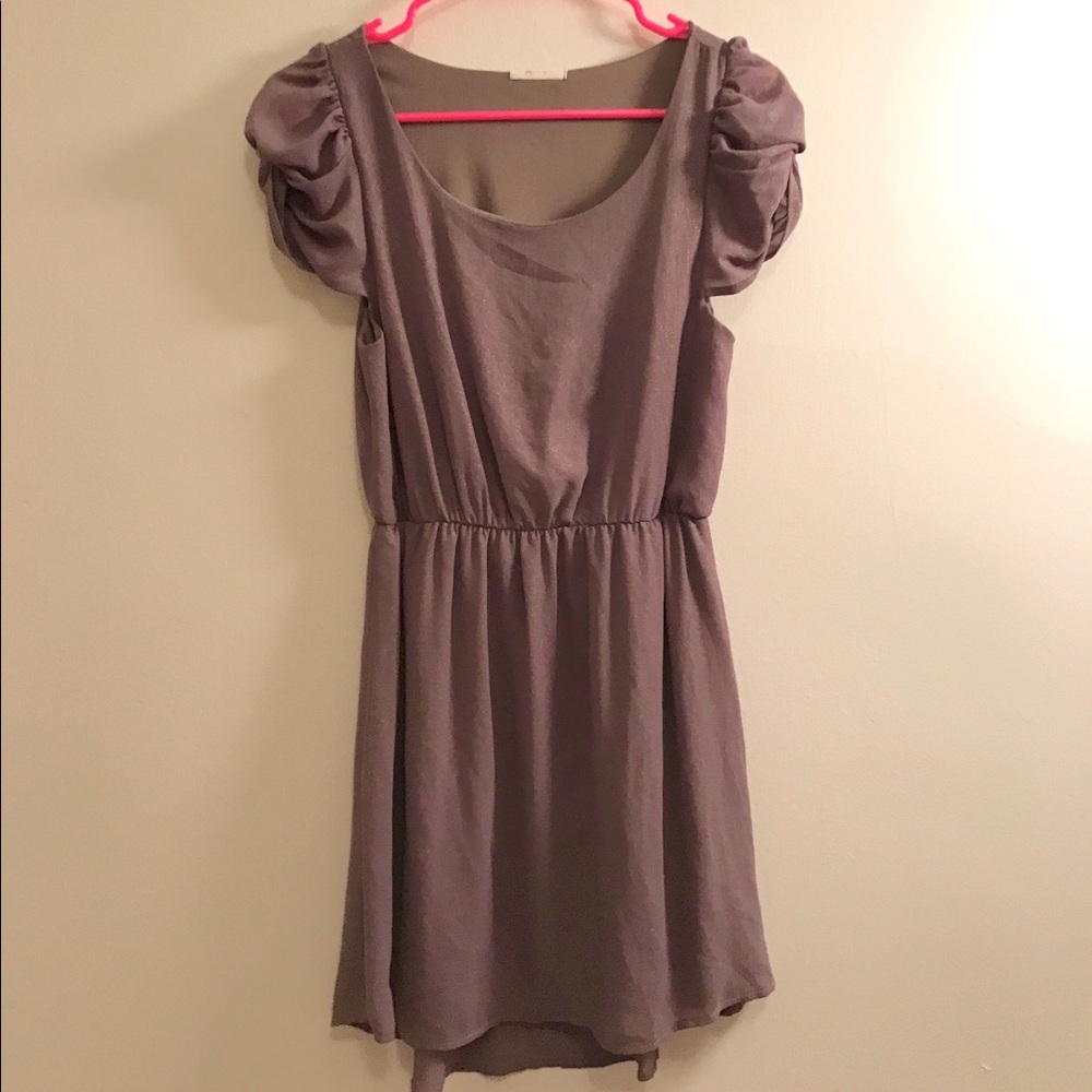 Every glittery mauve dress --boho dress up or down