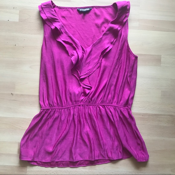 Express Ruffle Tank - Picture 2 of 3