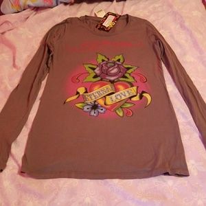 Ed hardy long sleeve shirt