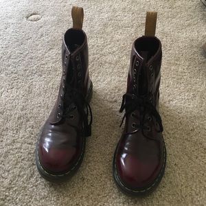 Red Dr. Martens
