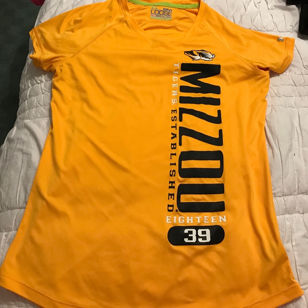 Mizzou Tigers Under Armour Workout Tee