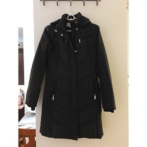 Michael Kors Black Down Coat