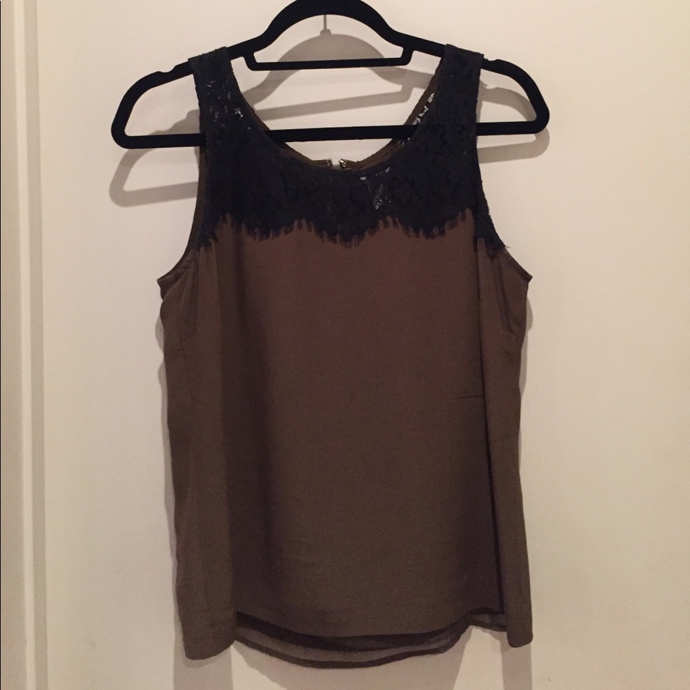 J. Crew Lace Detail Top