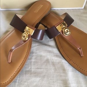 MK sandals new never worn