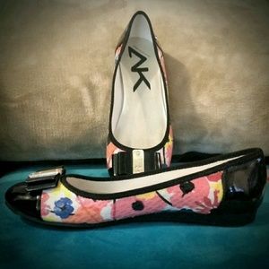 Anne Klein Sport Aricia Floral Ballet Flats