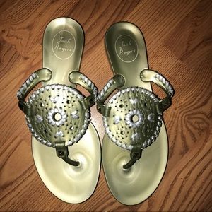 Army Green Jack Rogers Sandals