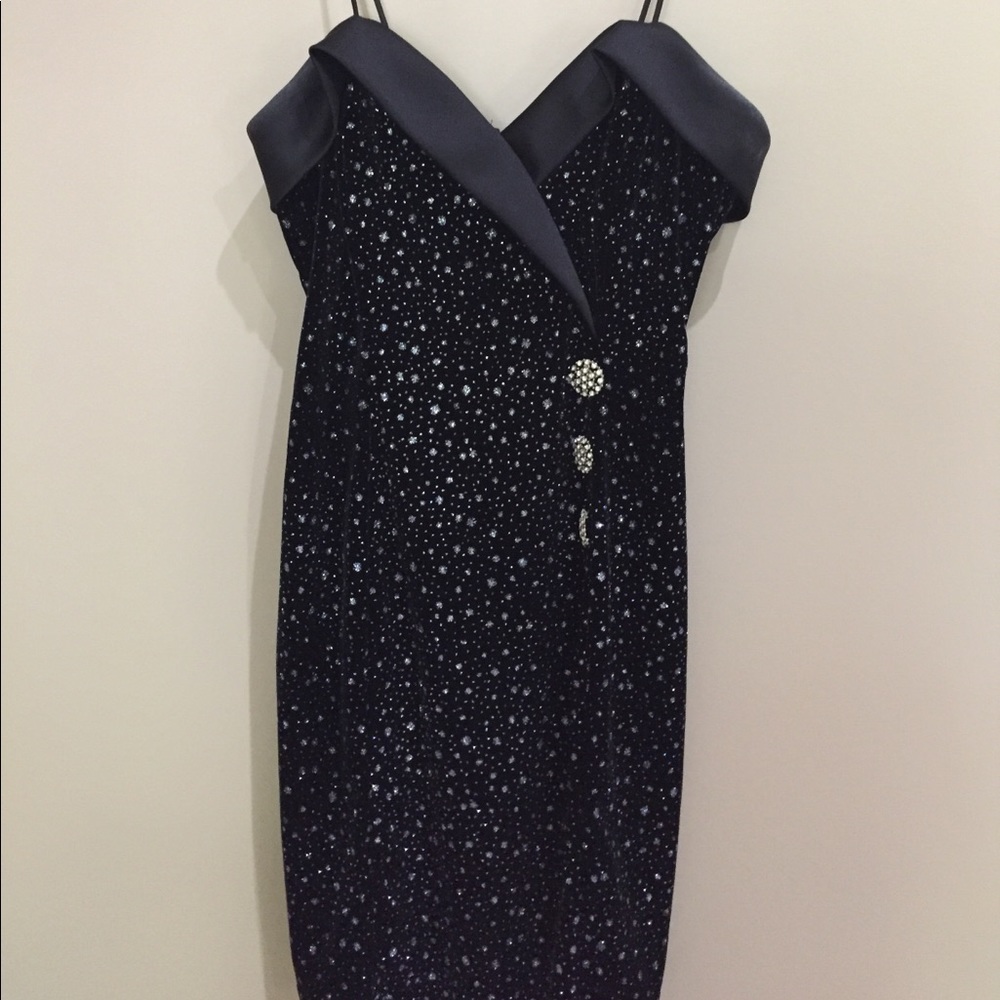Black sequin dress🎩🥂