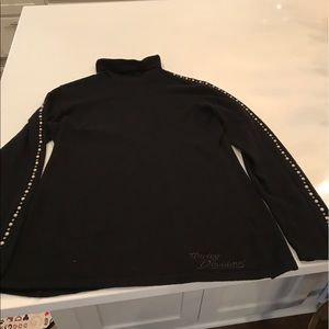 Harley Davidson Black Turtleneck Sweater