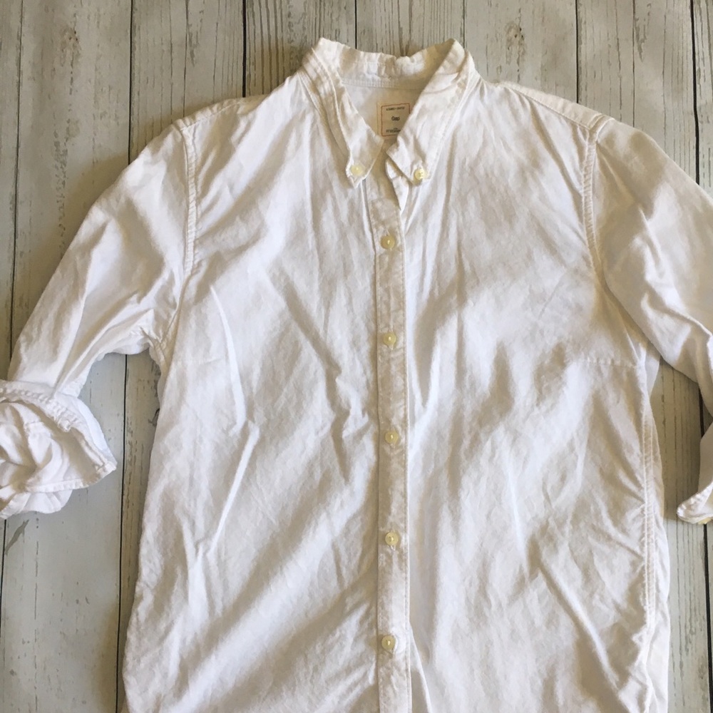 Fitted Boyfriend Button-Down