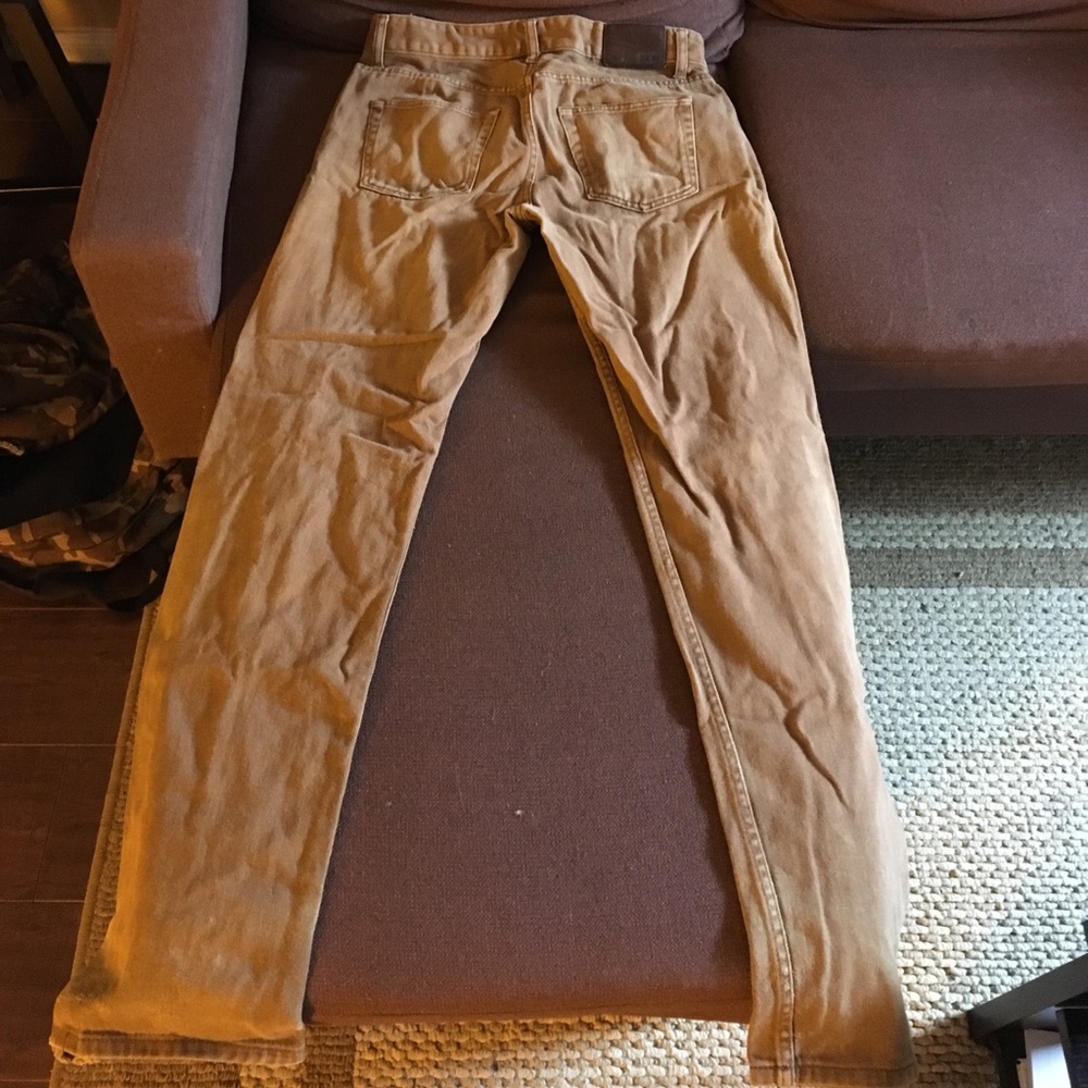 Khaki CCS skateboard jeans