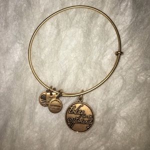 ALEX & ANI gold "Today is an Opportunity"