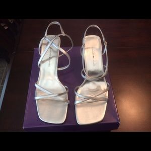 Womens silver sandles