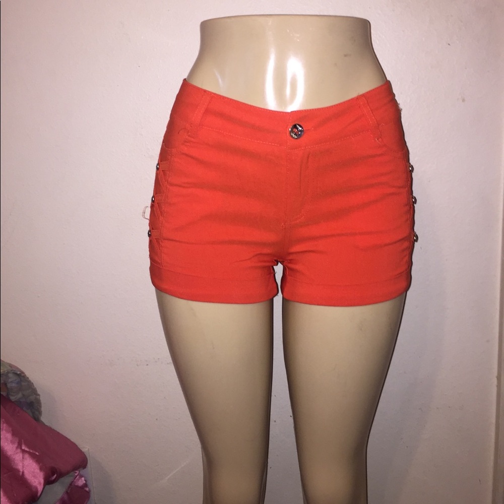 Orange shorts