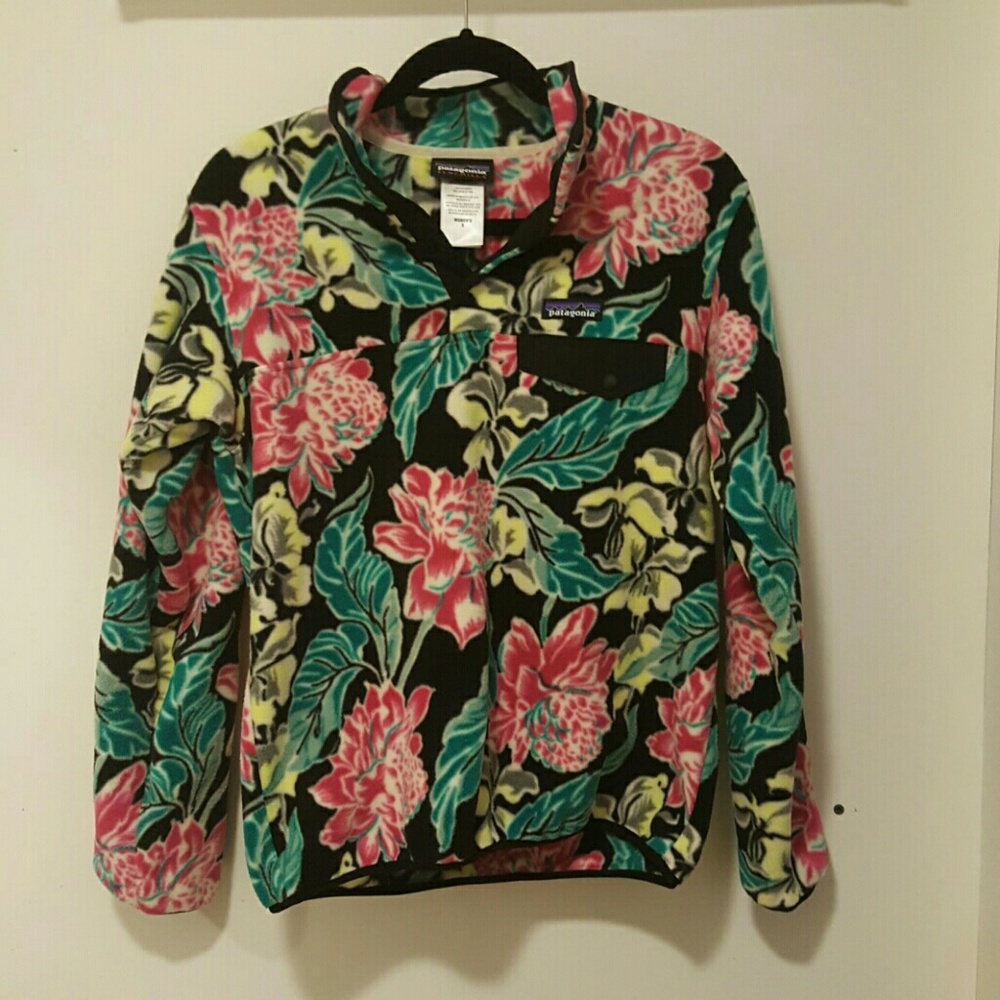 Patagonia Maui synchilla snap pullover